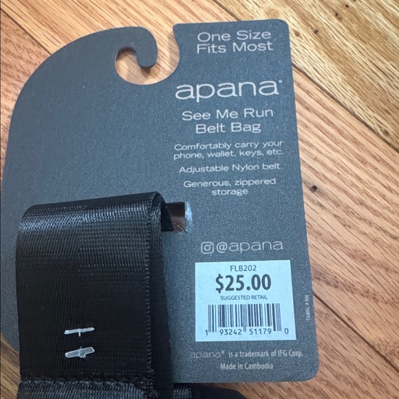 NWT Apana Belt Bag Camo NWT Planet Gold Hobo Black 4 NWOT Mesh Cosmetic Bags - Picture 6 of 10